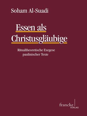 cover image of Essen als Christusgläubige